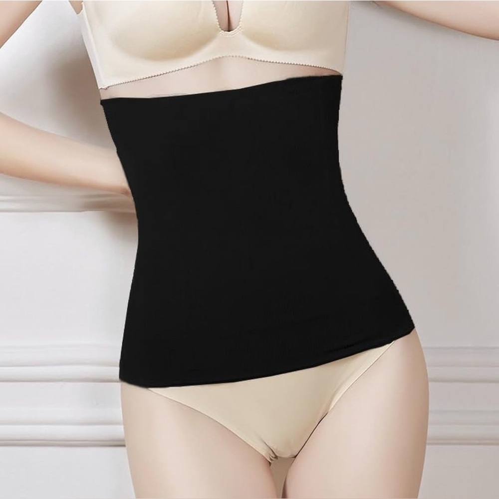 New- Seamless Black Waist Cincher
